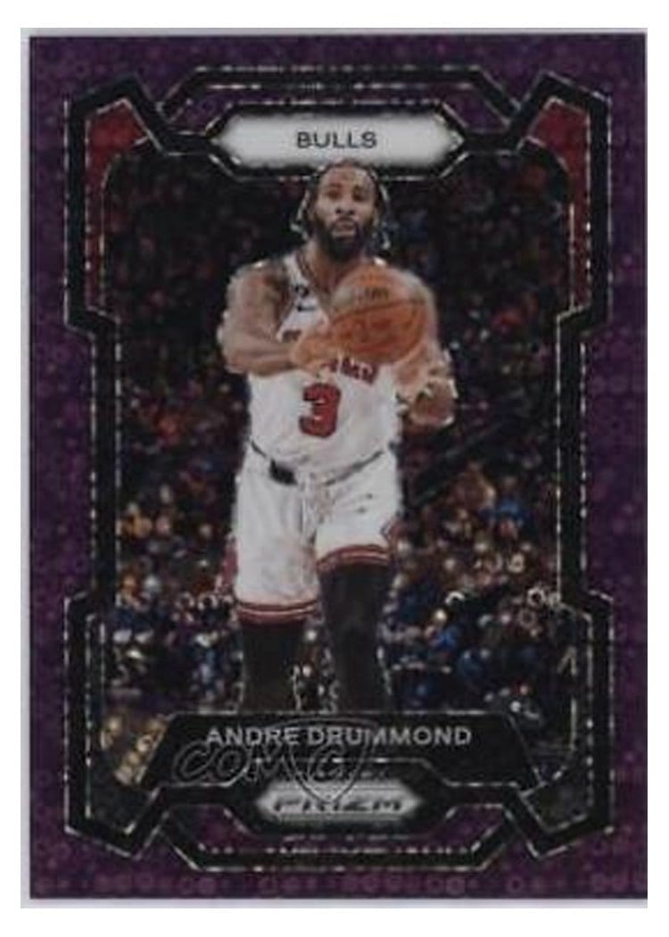 2023-24 Panini Prizm Base Set Andre Drummond #256 card