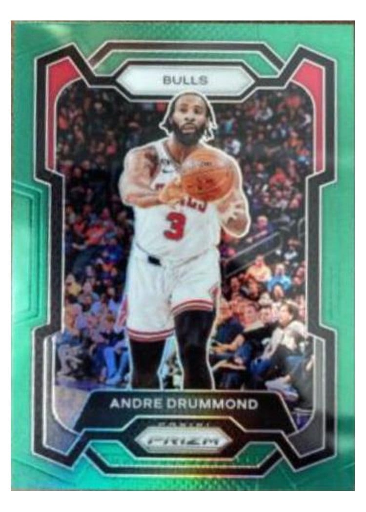 2023-24 Panini Prizm Base Set Andre Drummond #256 card
