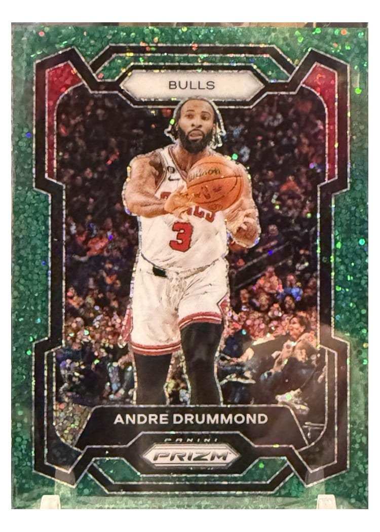 2023-24 Panini Prizm Base Set Andre Drummond #256 card