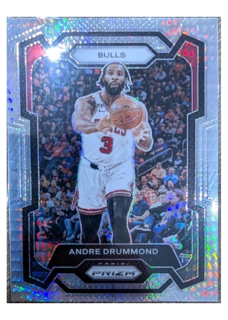 2023-24 Panini Prizm Base Set Andre Drummond #256 card