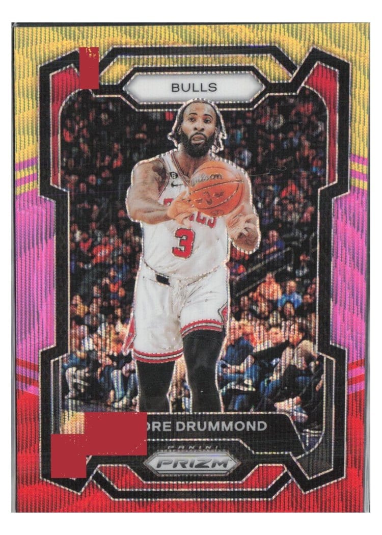 2023-24 Panini Prizm Base Set Andre Drummond #256 card