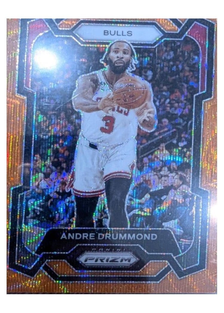 2023-24 Panini Prizm Base Set Andre Drummond #256 card
