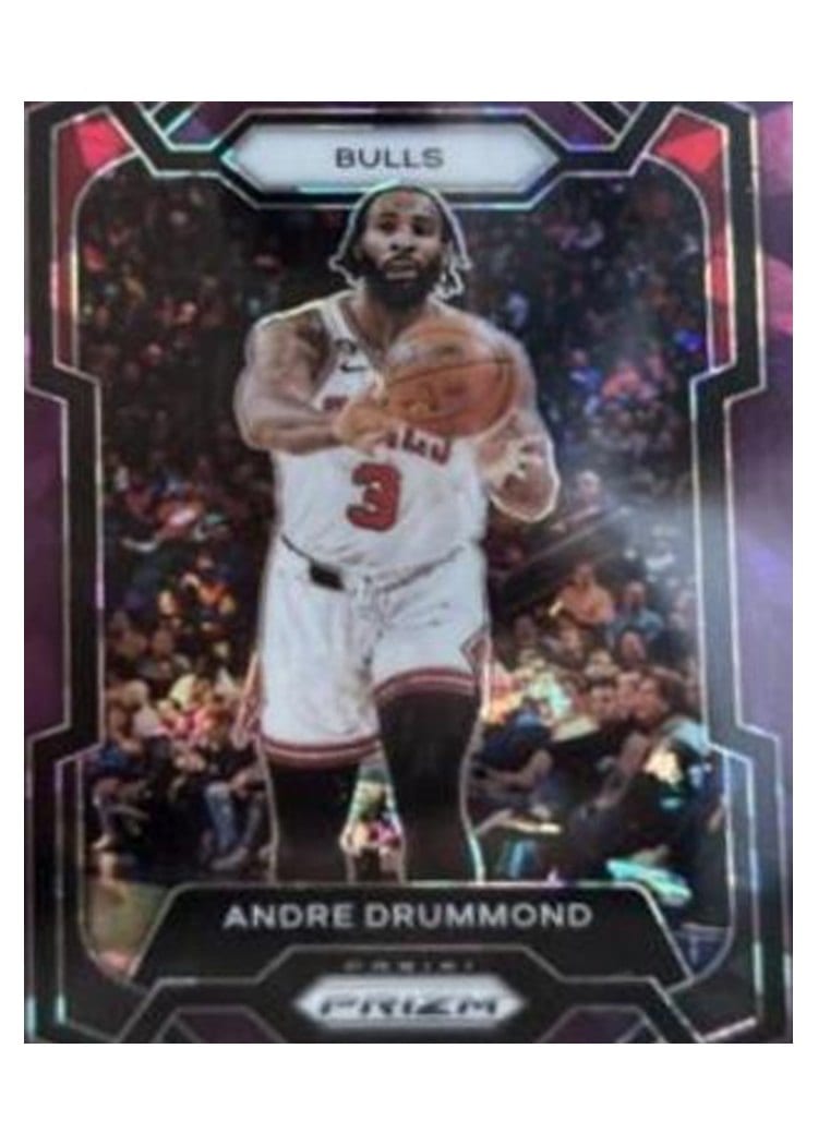 2023-24 Panini Prizm Base Set Andre Drummond #256 card