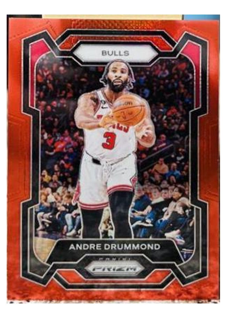2023-24 Panini Prizm Base Set Andre Drummond #256 card