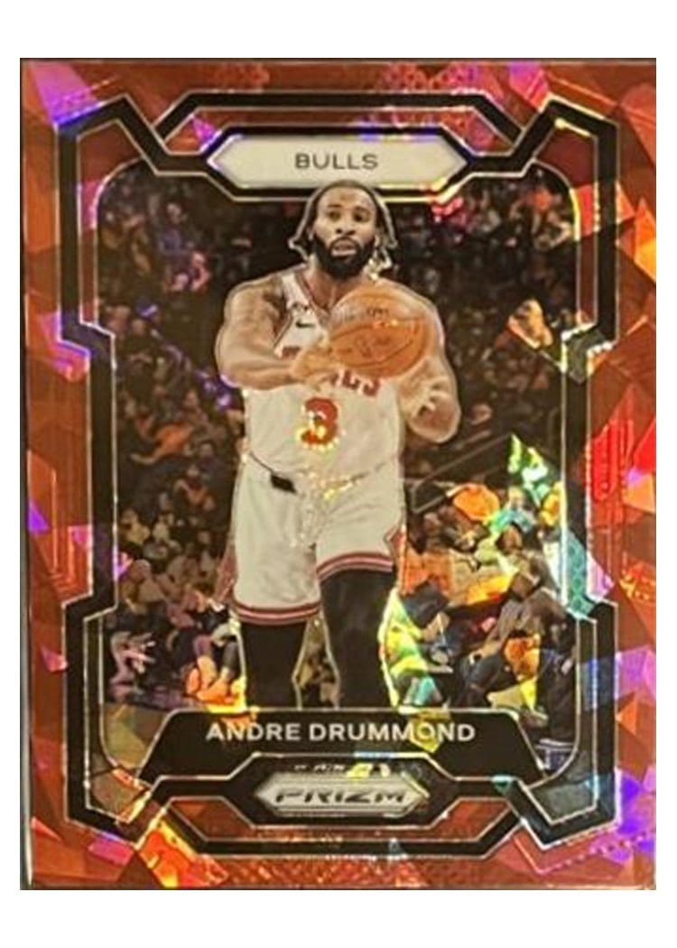 2023-24 Panini Prizm Base Set Andre Drummond #256 card