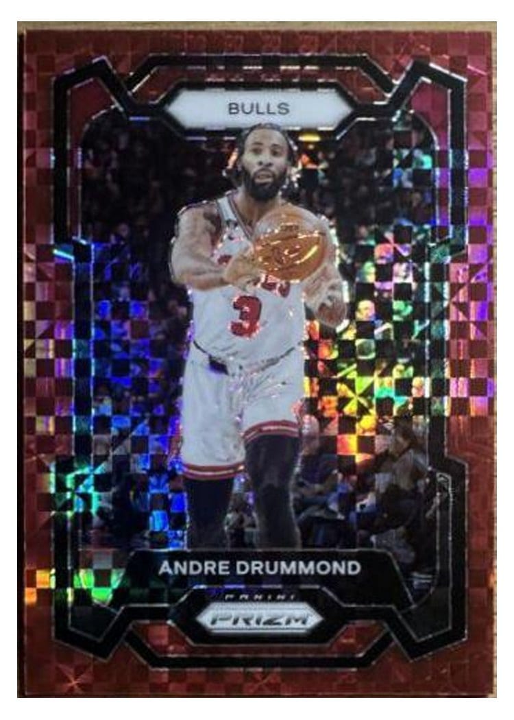 2023-24 Panini Prizm Base Set Andre Drummond #256 card