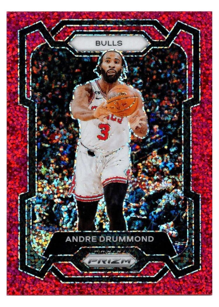 2023-24 Panini Prizm Base Set Andre Drummond #256 card