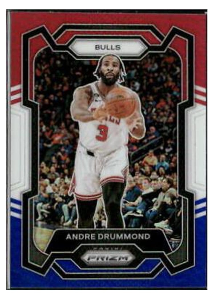 2023-24 Panini Prizm Base Set Andre Drummond #256 card