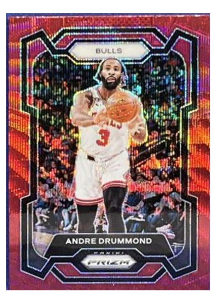 2023-24 Panini Prizm Base Set Andre Drummond #256 card