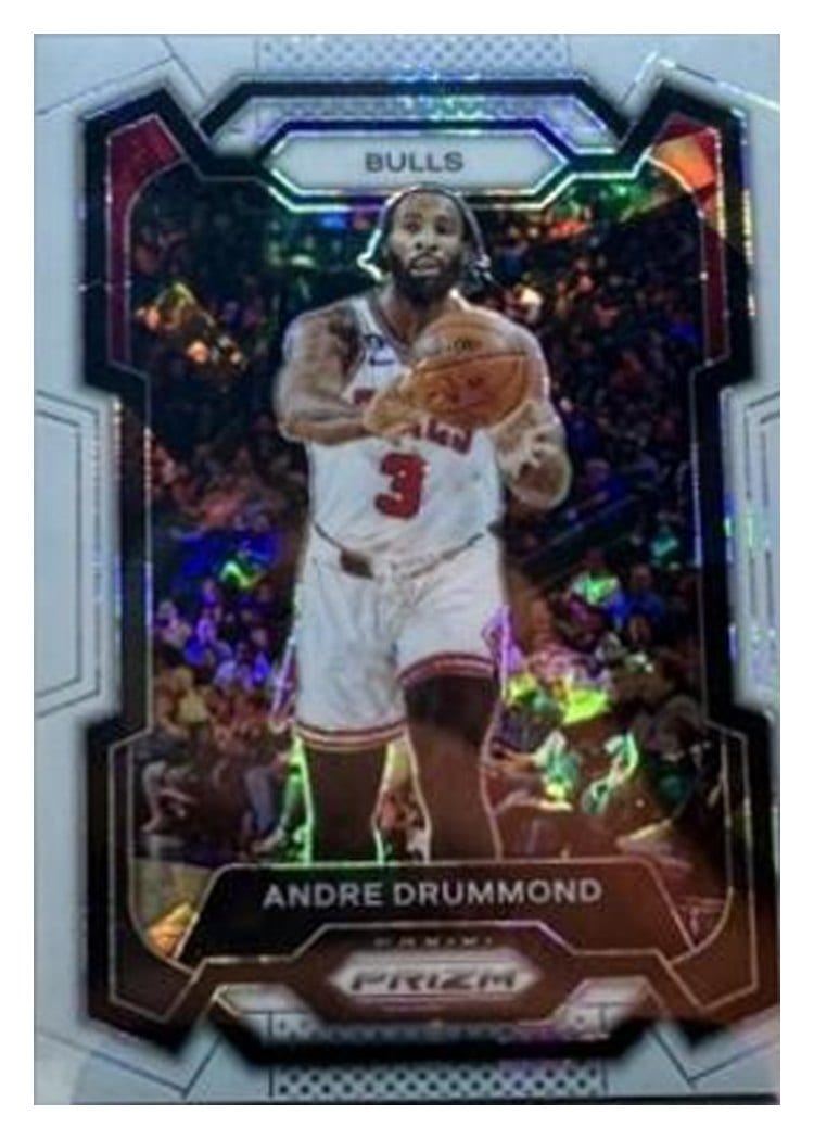 2023-24 Panini Prizm Base Set Andre Drummond #256 card