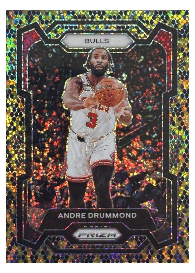 2023-24 Panini Prizm Base Set Andre Drummond #256 card