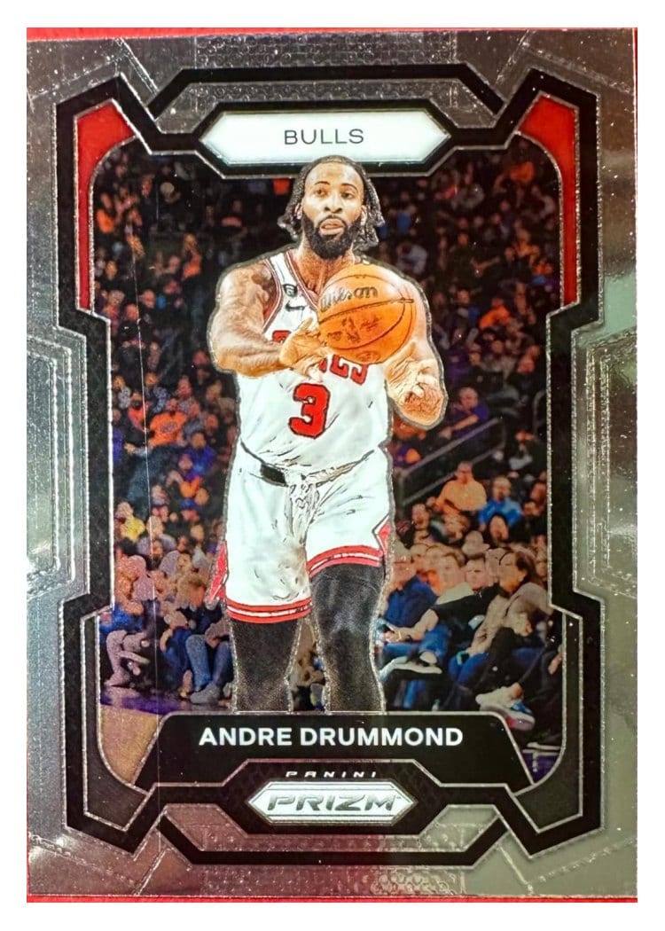 2023-24 Panini Prizm Base Set Andre Drummond #256 card