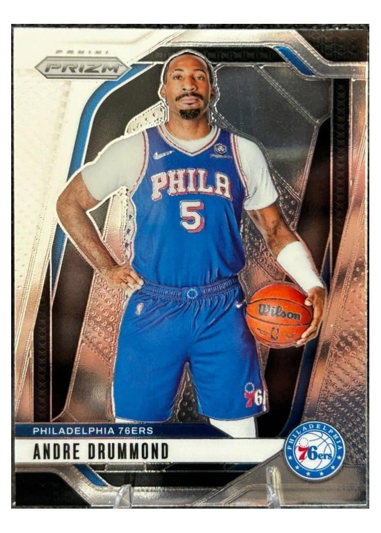 2024-25 Panini Prizm Base Set Andre Drummond #18 card