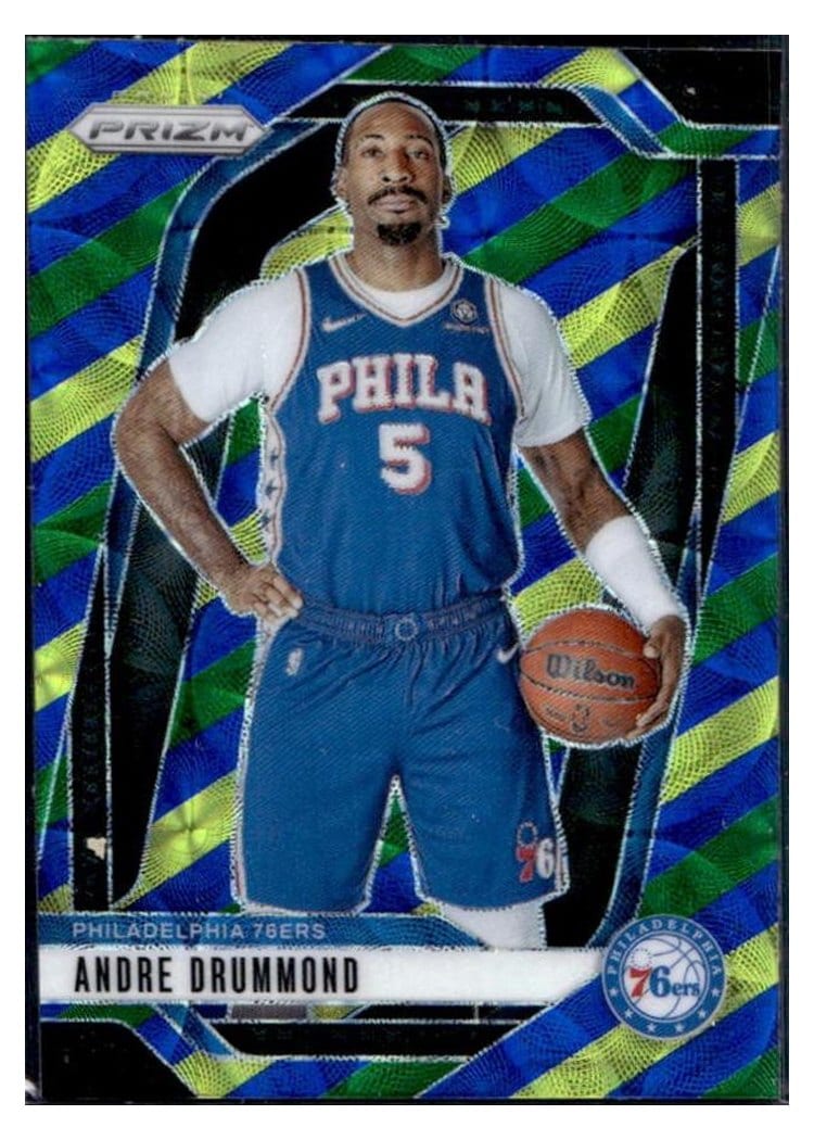 2024-25 Panini Prizm Base Set Andre Drummond #18 card