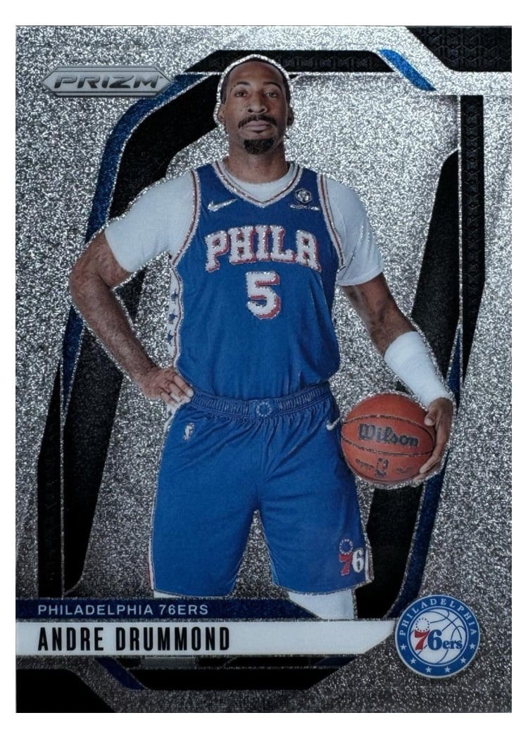 2024-25 Panini Prizm Base Set Andre Drummond #18 card