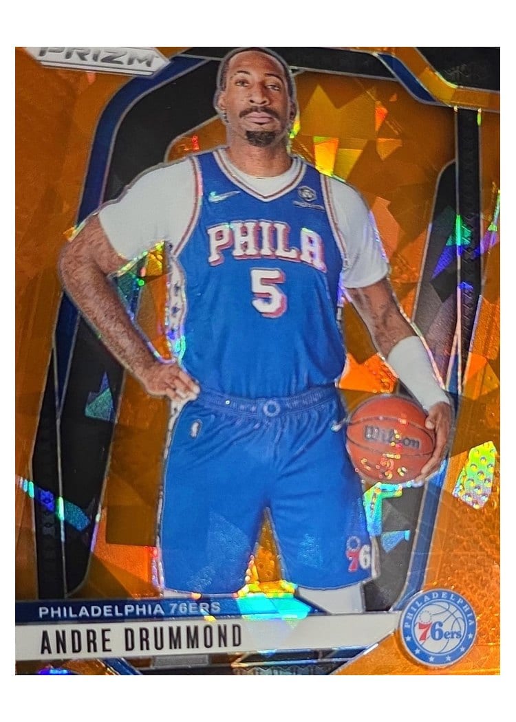 2024-25 Panini Prizm Base Set Andre Drummond #18 card