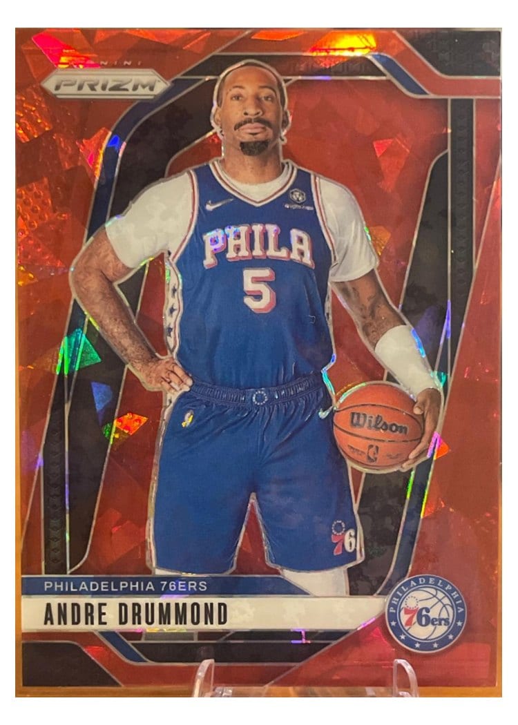 2024-25 Panini Prizm Base Set Andre Drummond #18 card