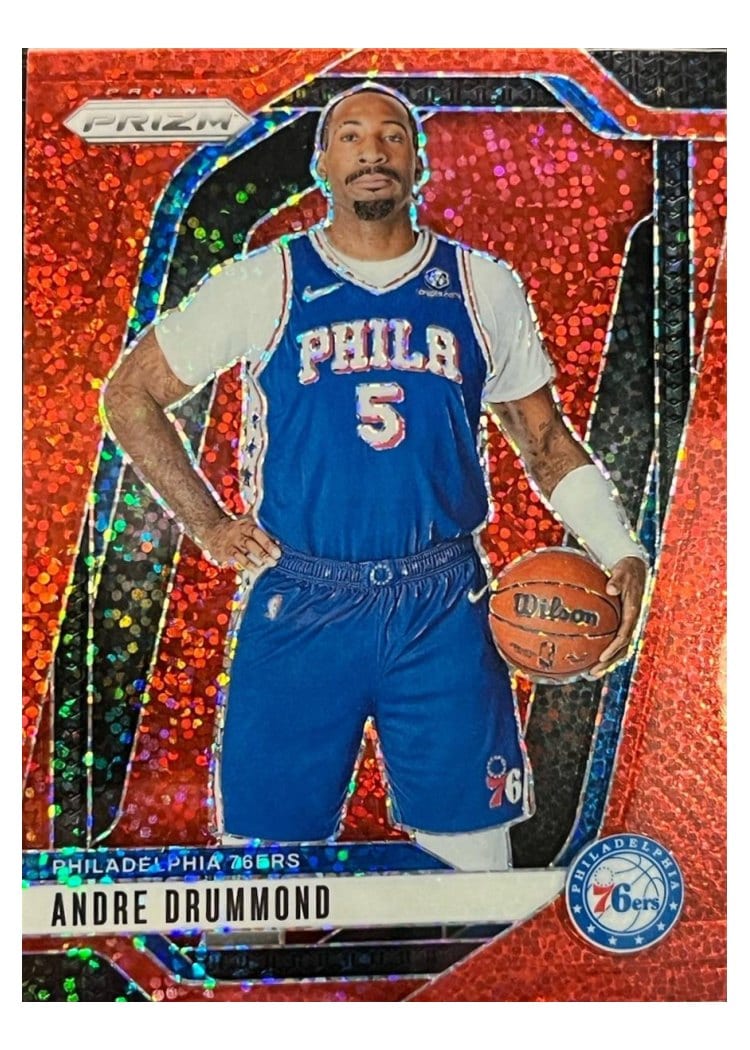 2024-25 Panini Prizm Base Set Andre Drummond #18 card