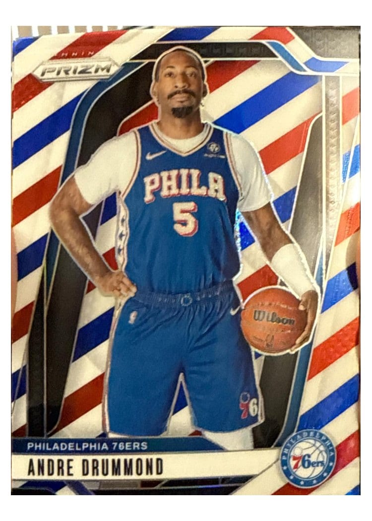 2024-25 Panini Prizm Base Set Andre Drummond #18 card