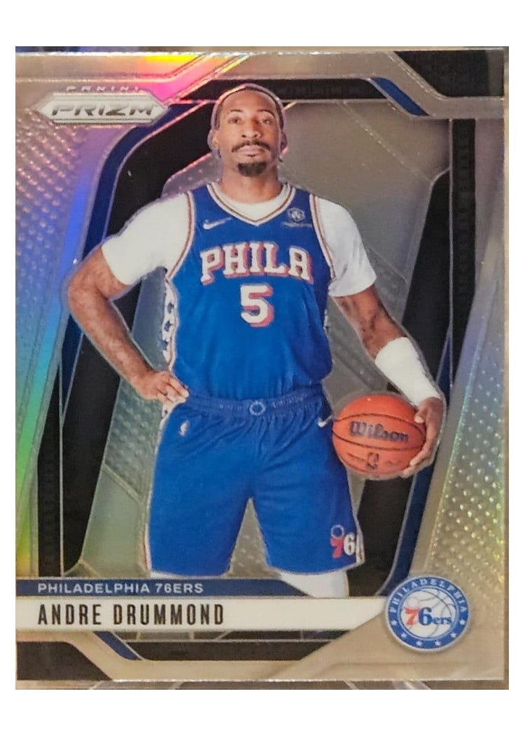 2024-25 Panini Prizm Base Set Andre Drummond #18 card