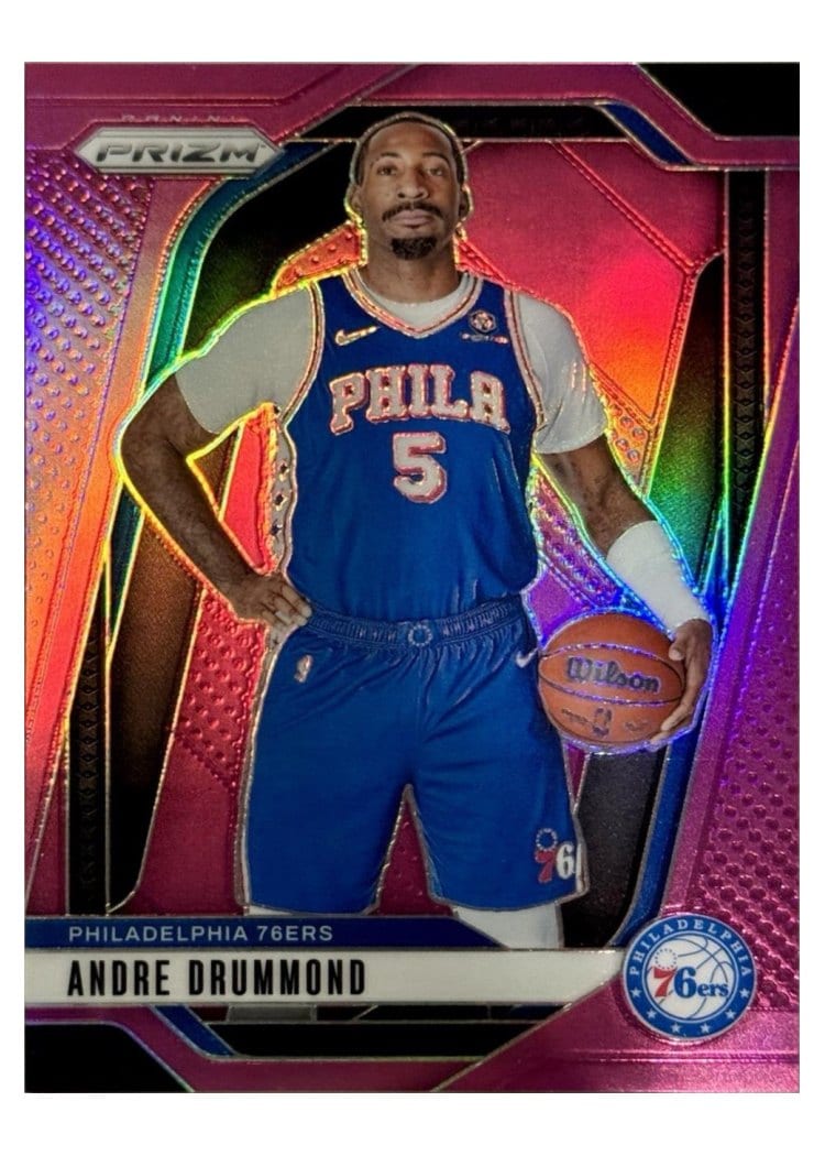 2024-25 Panini Prizm Base Set Andre Drummond #18 card