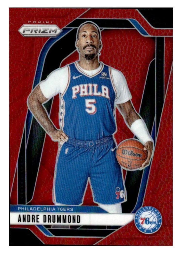 2024-25 Panini Prizm Base Set Andre Drummond #18 card