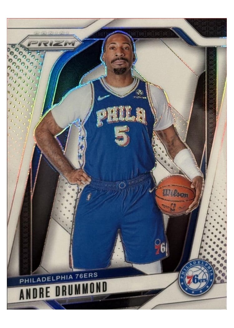 2024-25 Panini Prizm Base Set Andre Drummond #18 card