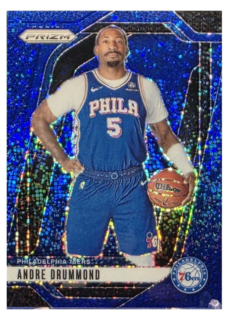 2024-25 Panini Prizm Base Set Andre Drummond #18 card
