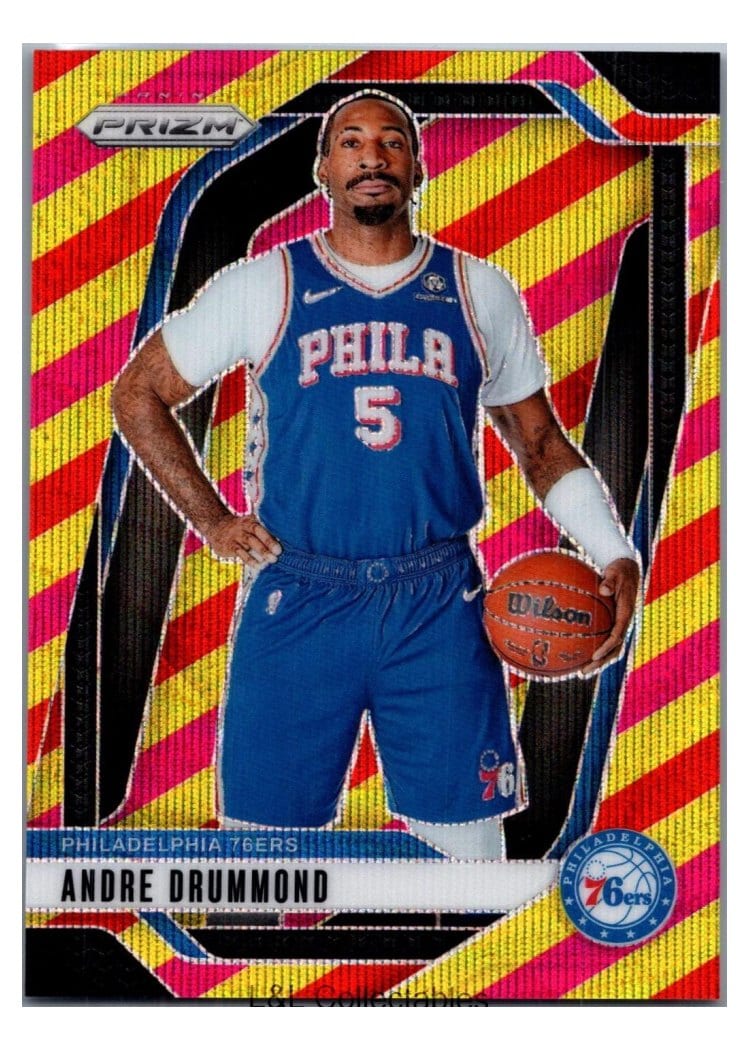 2024-25 Panini Prizm Base Set Andre Drummond #18 card