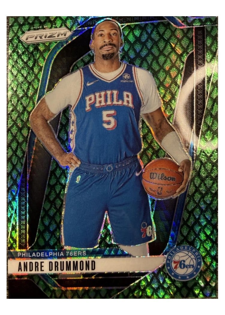 2024-25 Panini Prizm Base Set Andre Drummond #18 card