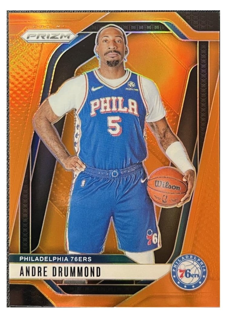 2024-25 Panini Prizm Base Set Andre Drummond #18 card