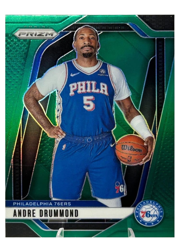 2024-25 Panini Prizm Base Set Andre Drummond #18 card