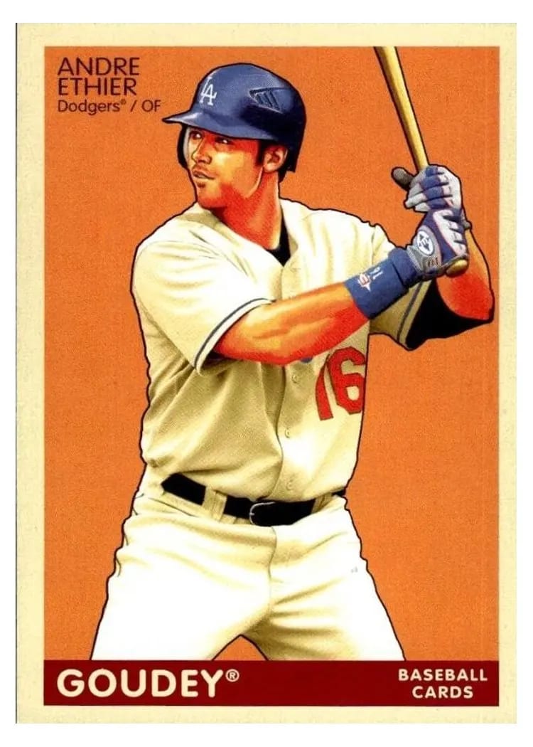 2009 Upper Deck Goudey Andre Ethier #100 card