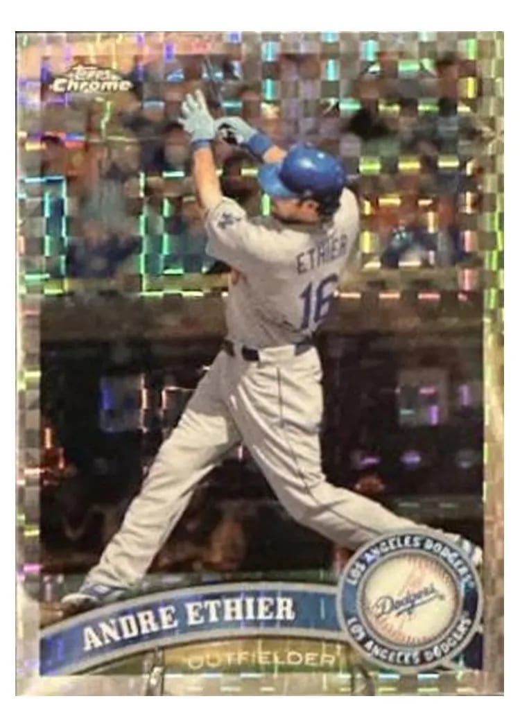 2011 Topps Chrome Andre Ethier #4 card
