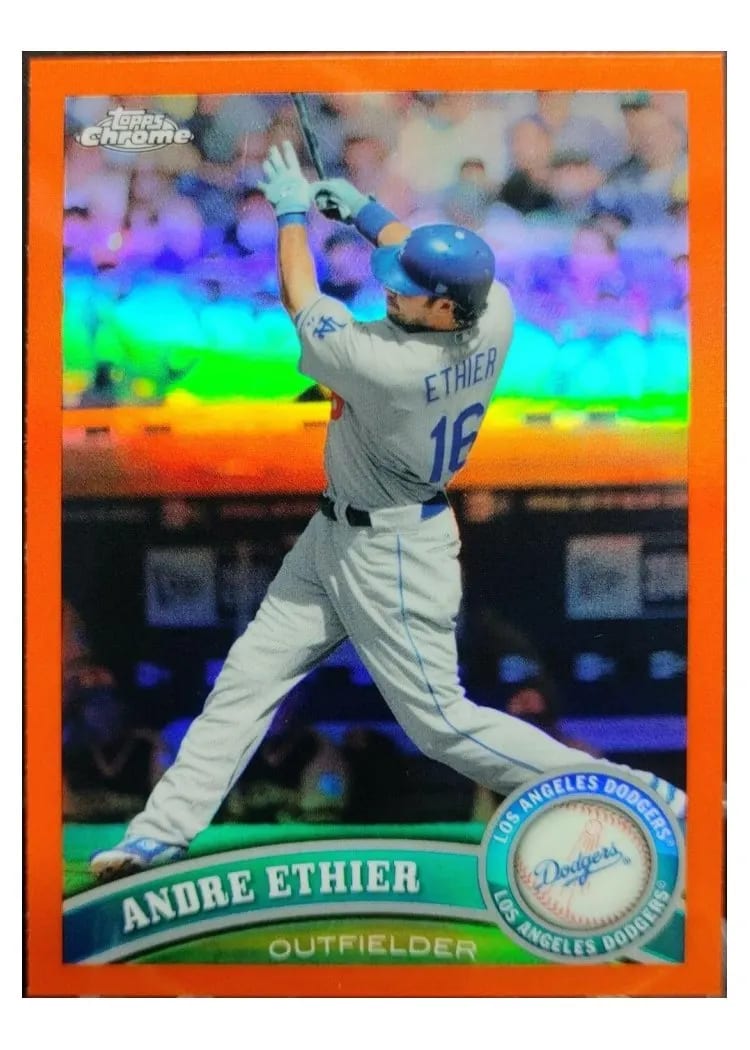 2011 Topps Chrome Andre Ethier #4 card