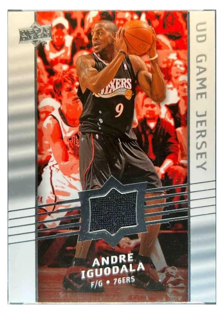 2008 Upper Deck Game Jersey Andre Iguodala #GA-IG card