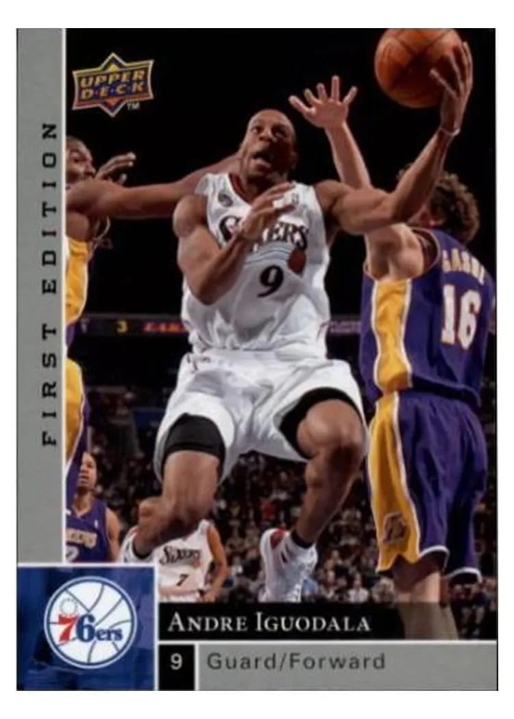 2009 Upper Deck First Edition Andre Iguodala card