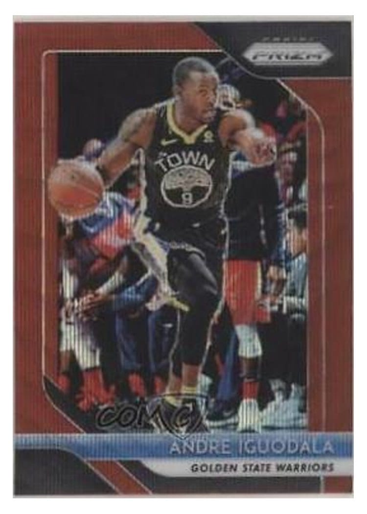 2018-19 Panini Prizm Base Set Andre Iguodala #262 card