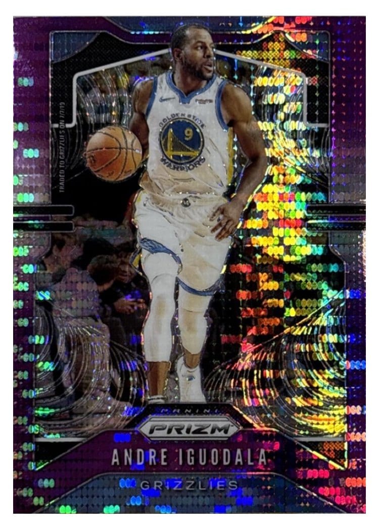 2019-20 Panini Prizm Base Set Andre Iguodala #102 card