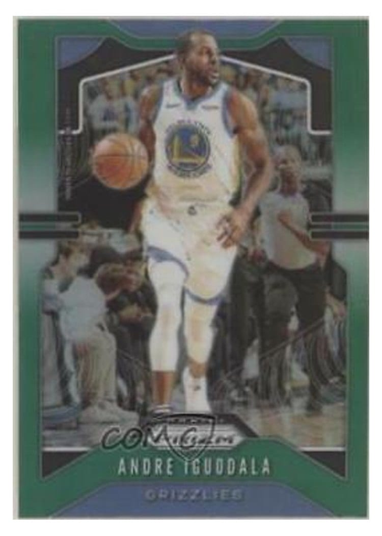 2019-20 Panini Prizm Base Set Andre Iguodala #102 card