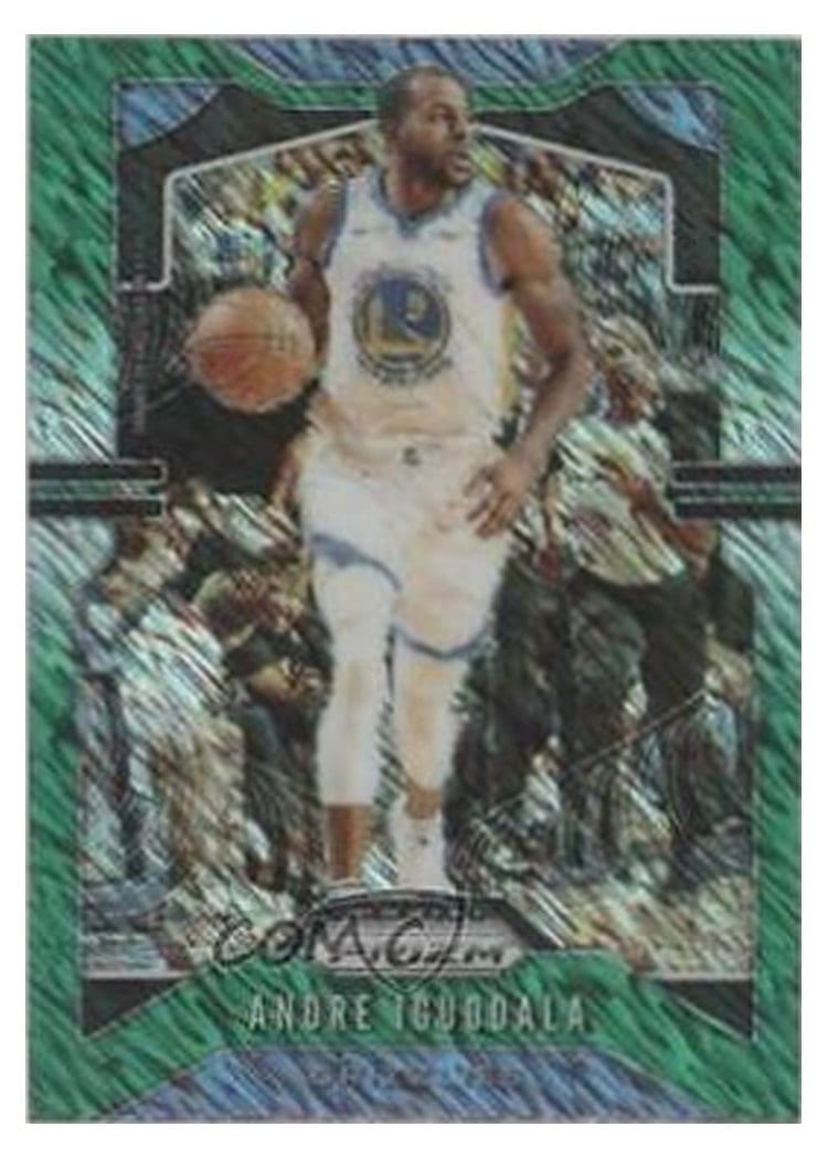 2019-20 Panini Prizm Base Set Andre Iguodala #102 card