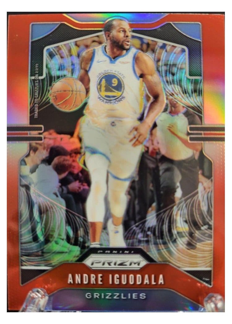 2019-20 Panini Prizm Base Set Andre Iguodala #102 card