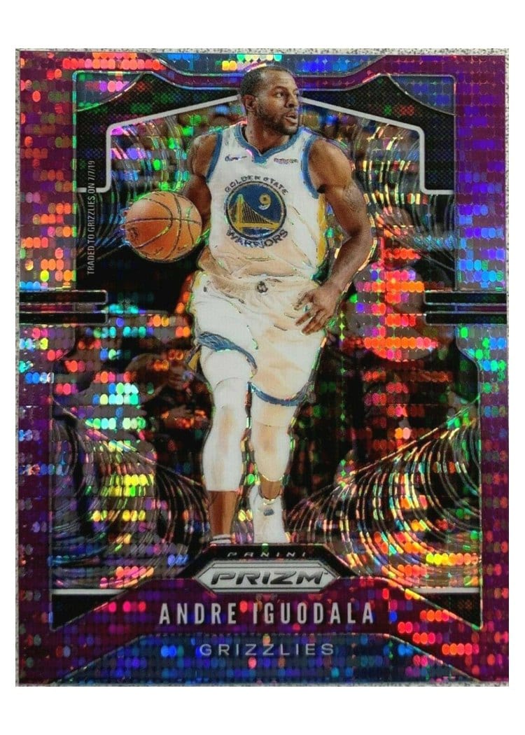 2019-20 Panini Prizm Base Set Andre Iguodala #102 card