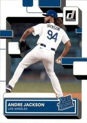 2022 Donruss Base Set Andre Jackson #48 card