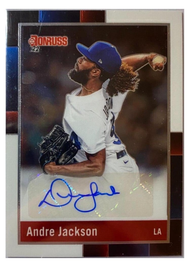 2022 Donruss Optic Retro 1988 Signatures Andre Jackson #R88S-AJ card