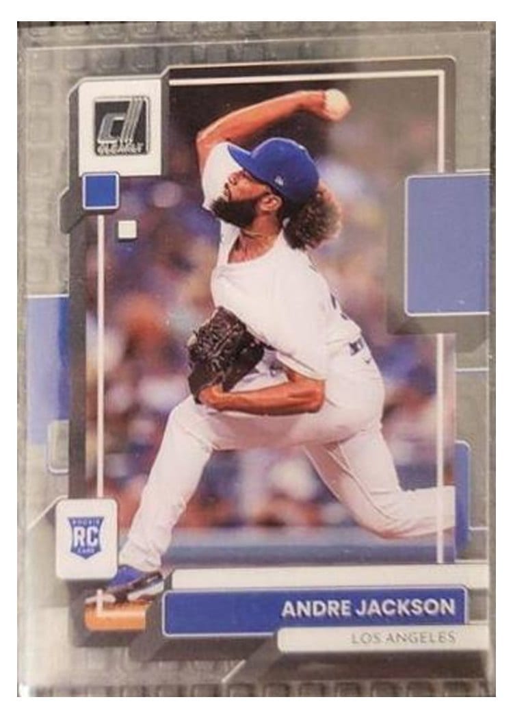 2022 Panini Chronicles Clearly Donruss Andre Jackson #2 card