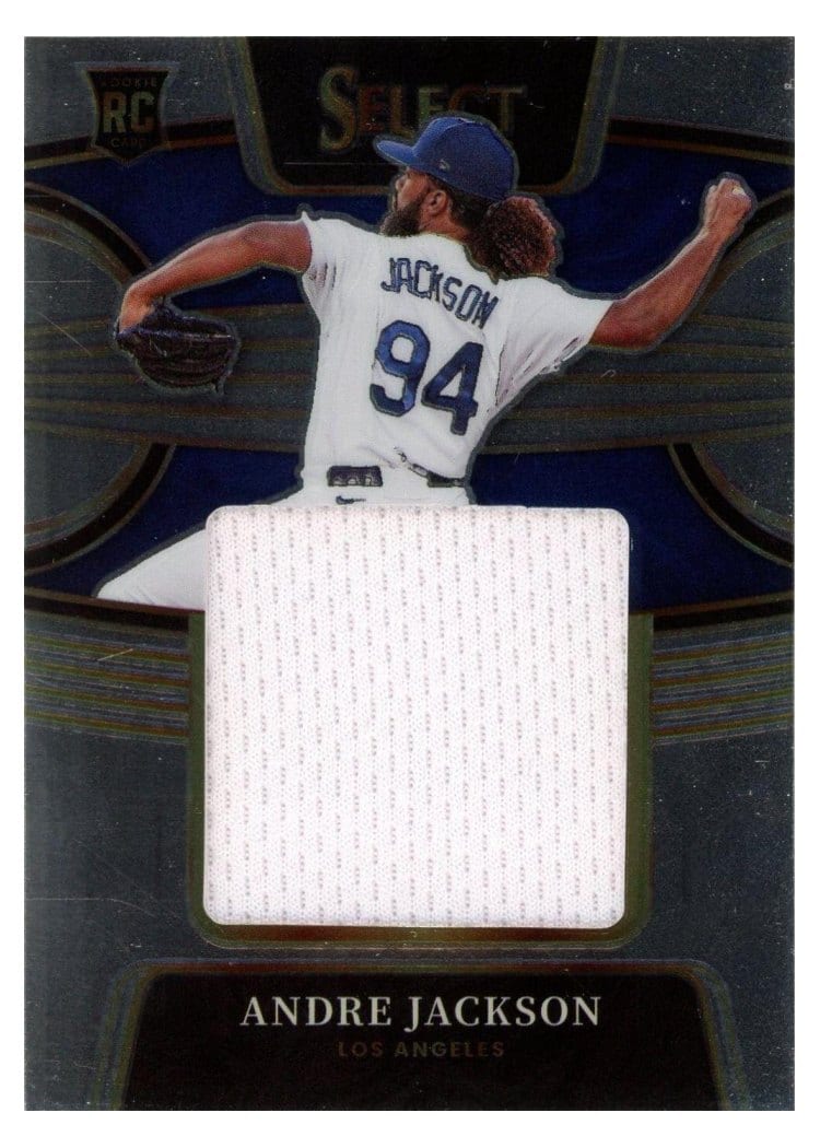 2022 Panini Select Rookie Jumbo Swatch Andre Jackson #RJS-AJ card
