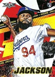 2022 Topps Fire Base Set Andre Jackson #88 card