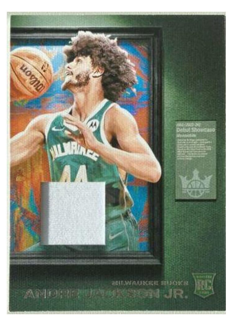 2023-24 Panini Court Kings Debut Showcase Memorabilia Andre Jackson Jr. #DSM-AJJ card
