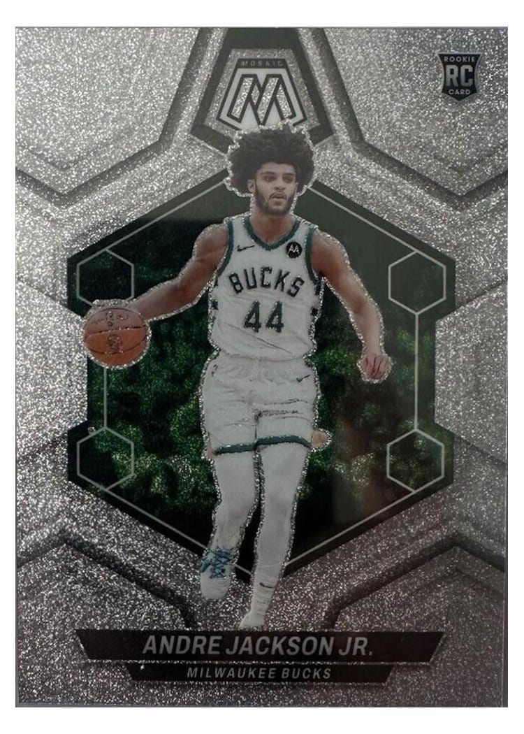 2023-24 Panini Mosaic Base Set Andre Jackson Jr. Glitter #234 card